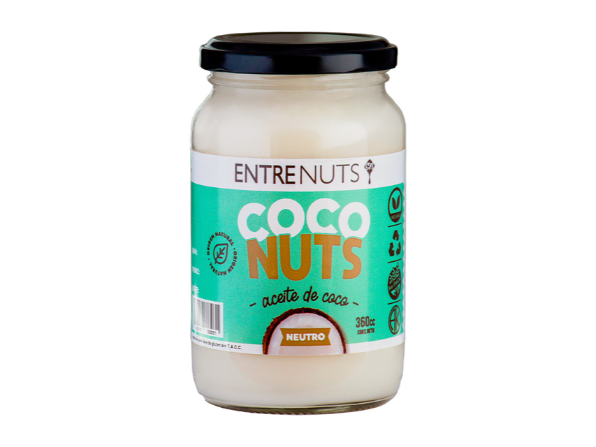 Aceire de coco Neutro 360cc