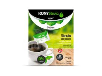 Stevia en sobres Kony (50 sobrecitos)