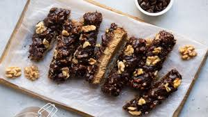 Golosinas saludables, barritas y chocolates