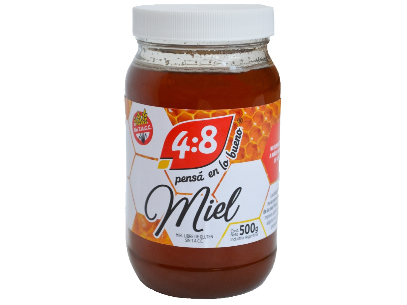MIEL 4:8 SIN GLUTEN