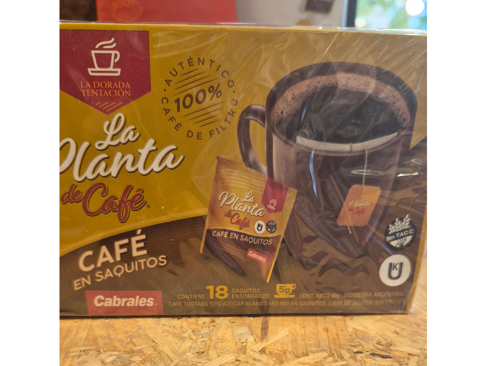 CAFÉ INSTANTANEO SAQUITOS LA PLANTA