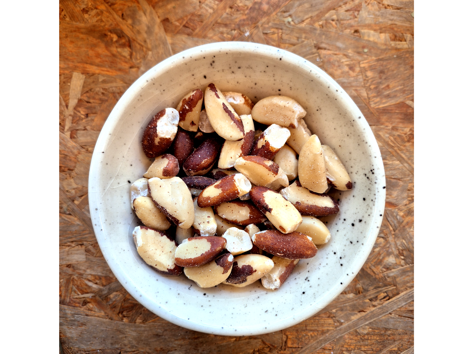 Nuez de brasil o castaña de para