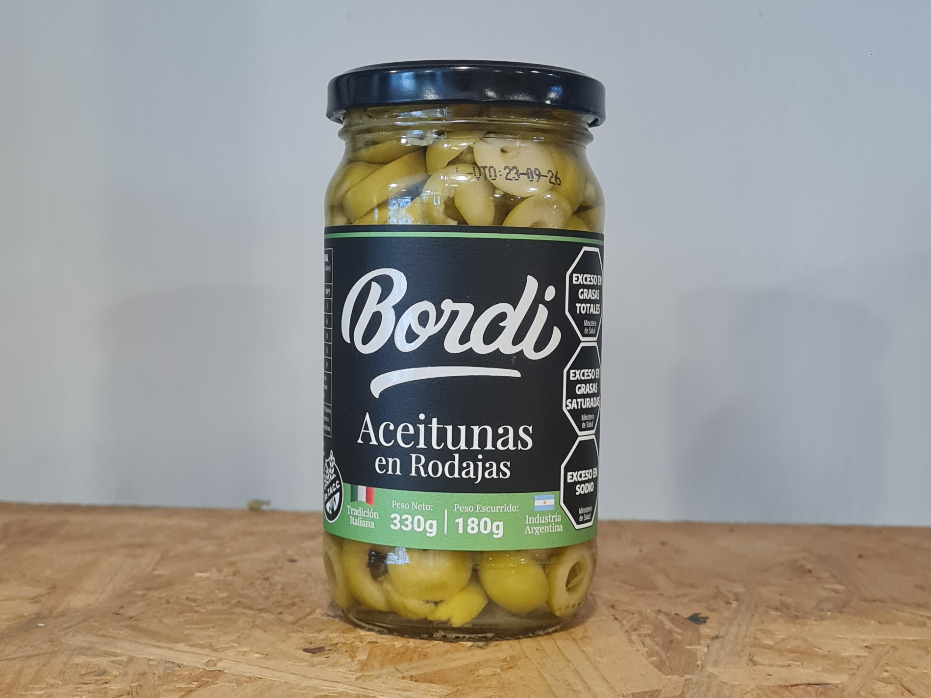 ACEITUNAS EN RODAJAS