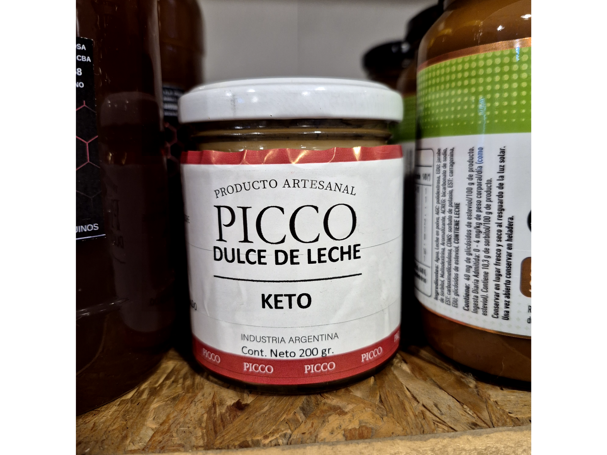 DULCE DE LECHE KETO PICCO