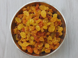 Pasas de uvas rubias