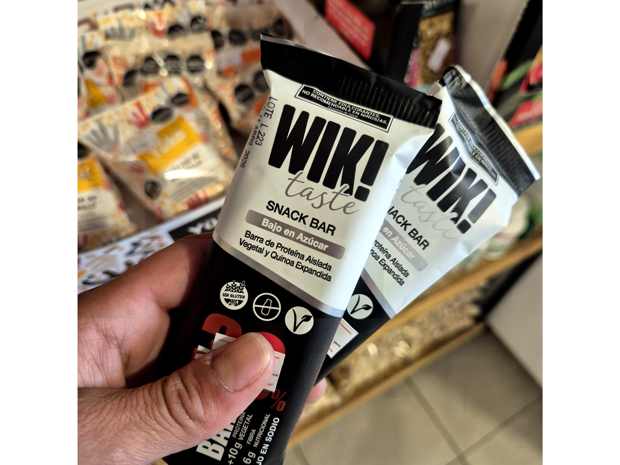 Barra proteica wikitaste