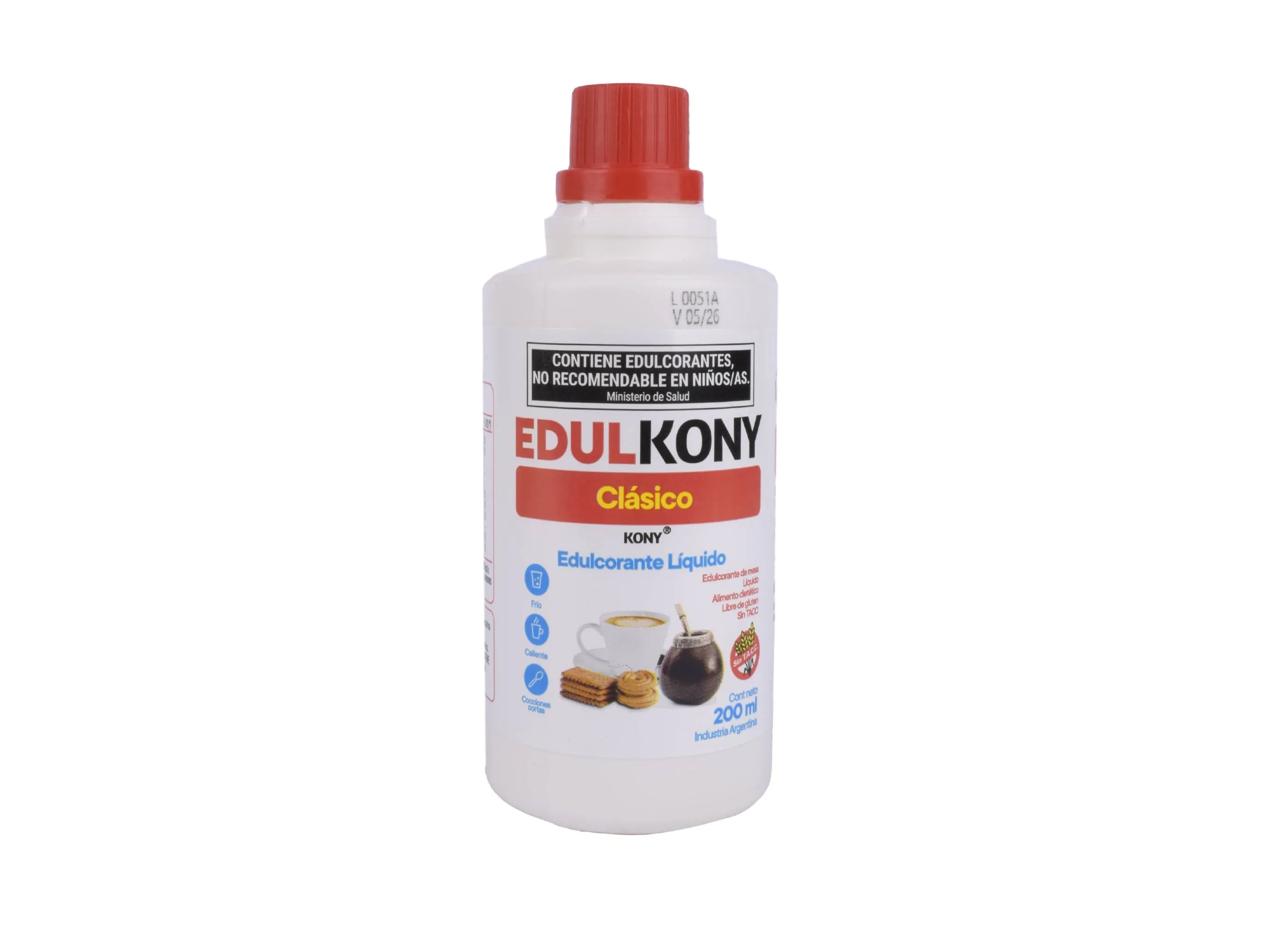 edulcorante liquido kony clasico