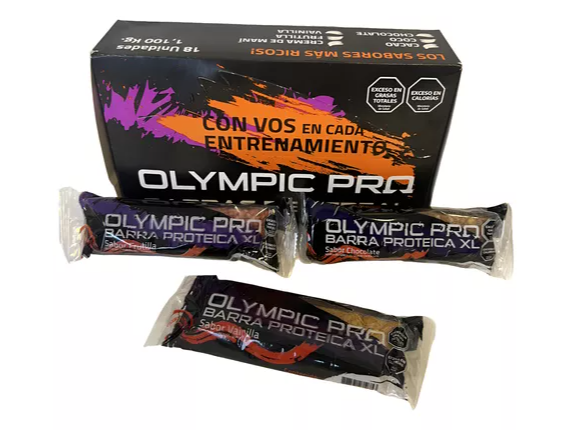 BARRA PROTEICA XL OLYMPIC PRO