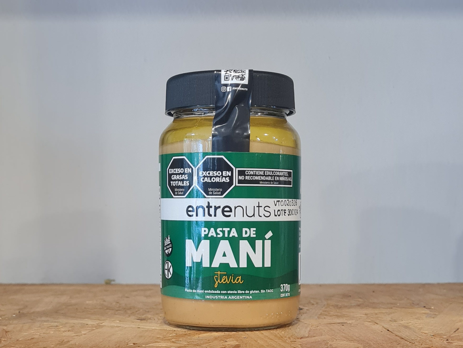 PASTA DE MANI STEVIA