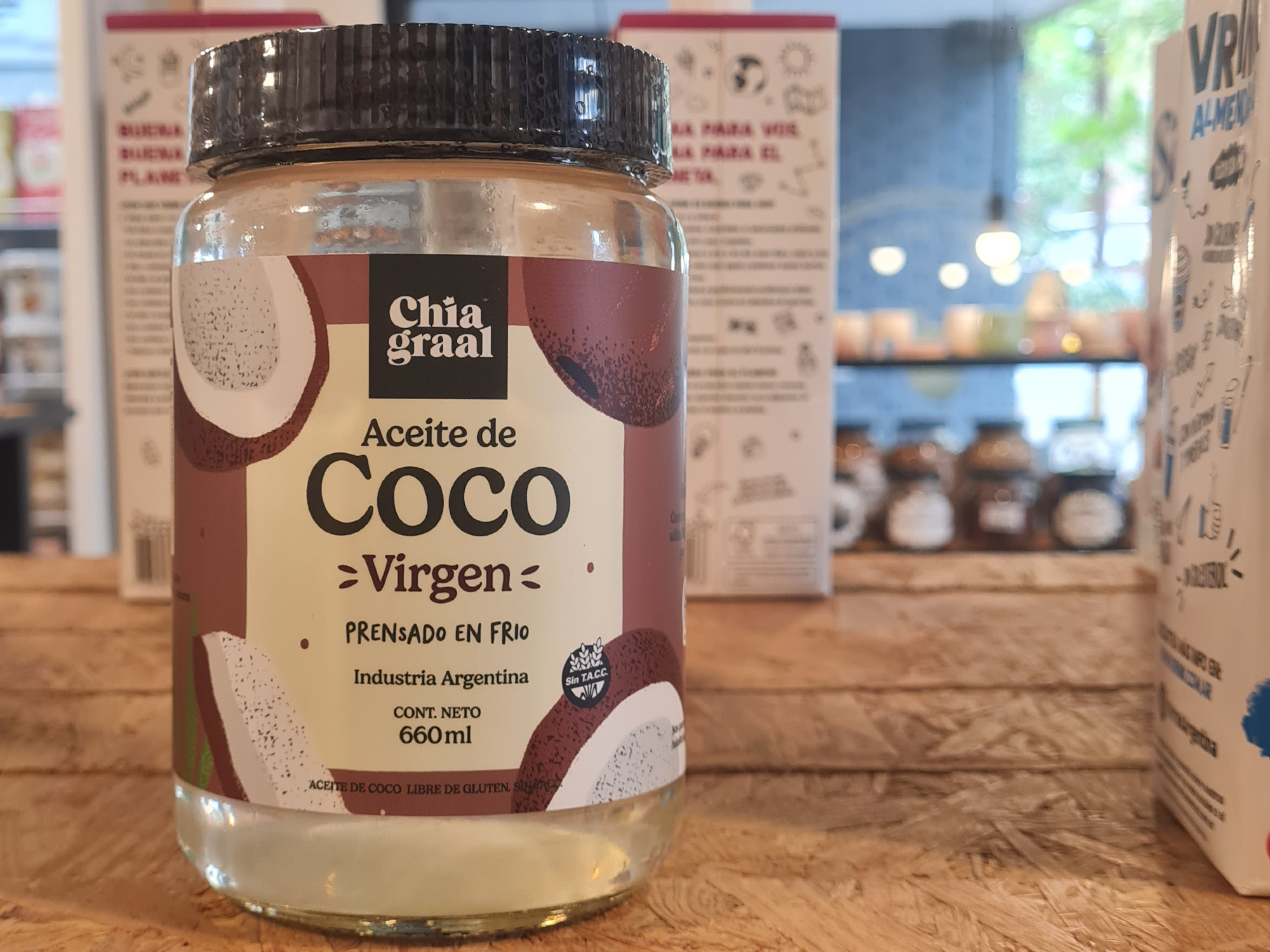 ACEITE DE COCO VIRGEN CHIA GRAAL