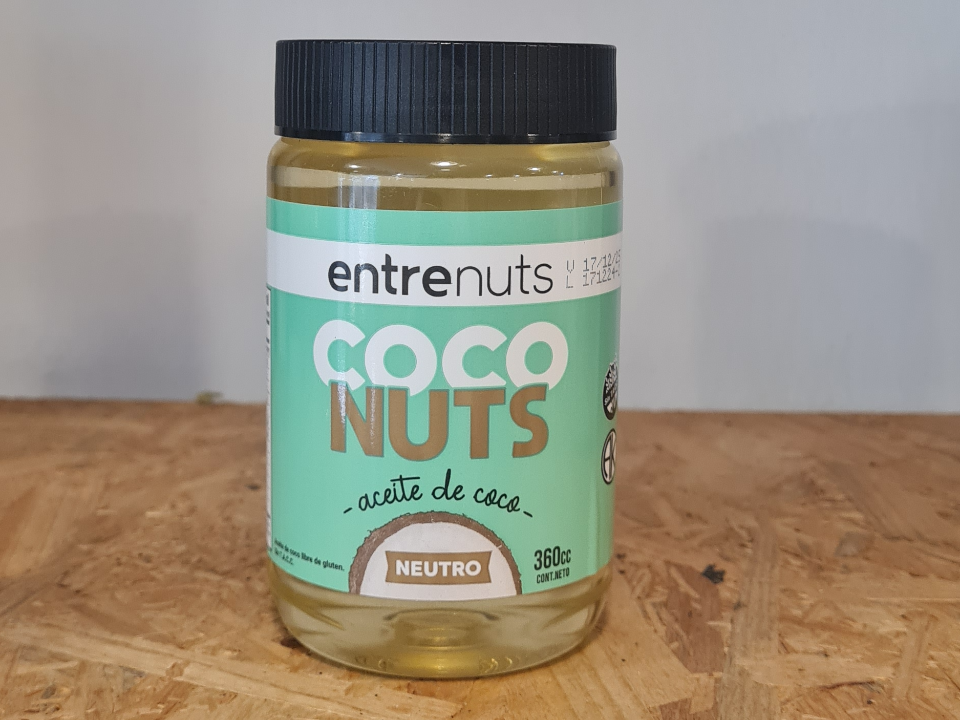 ACEITE DE COCO NEUTRO ENTRENUTS