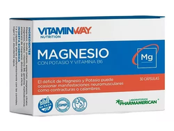 magnesio con potasio + vitamina B6 VITAMINWAY