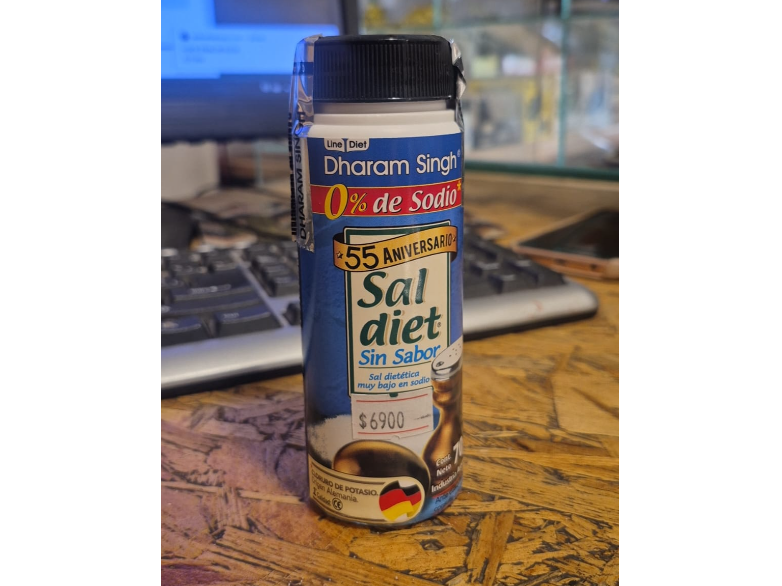 SAL DIET SIN SABOR