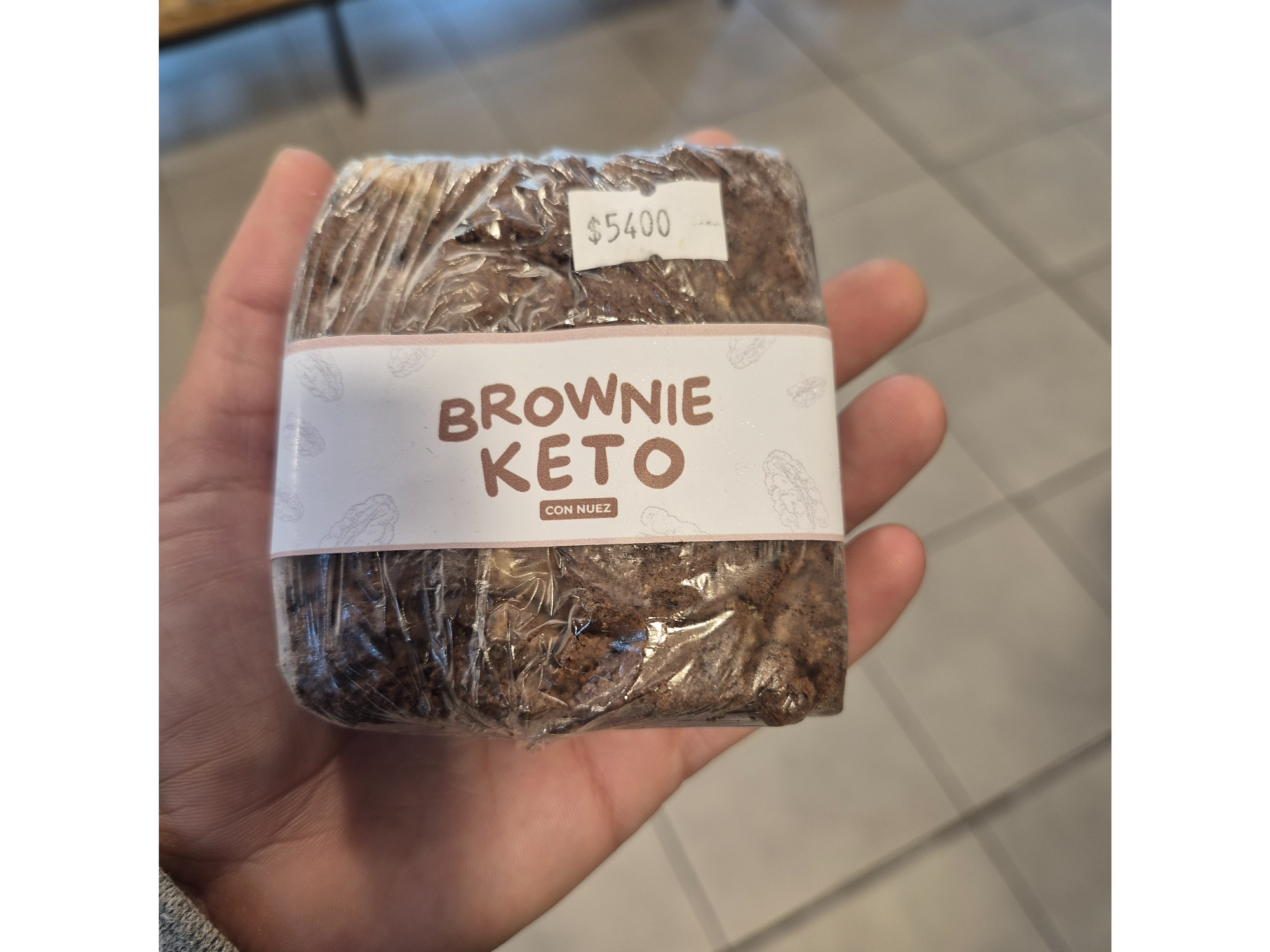 Brownie keto CONGELADO