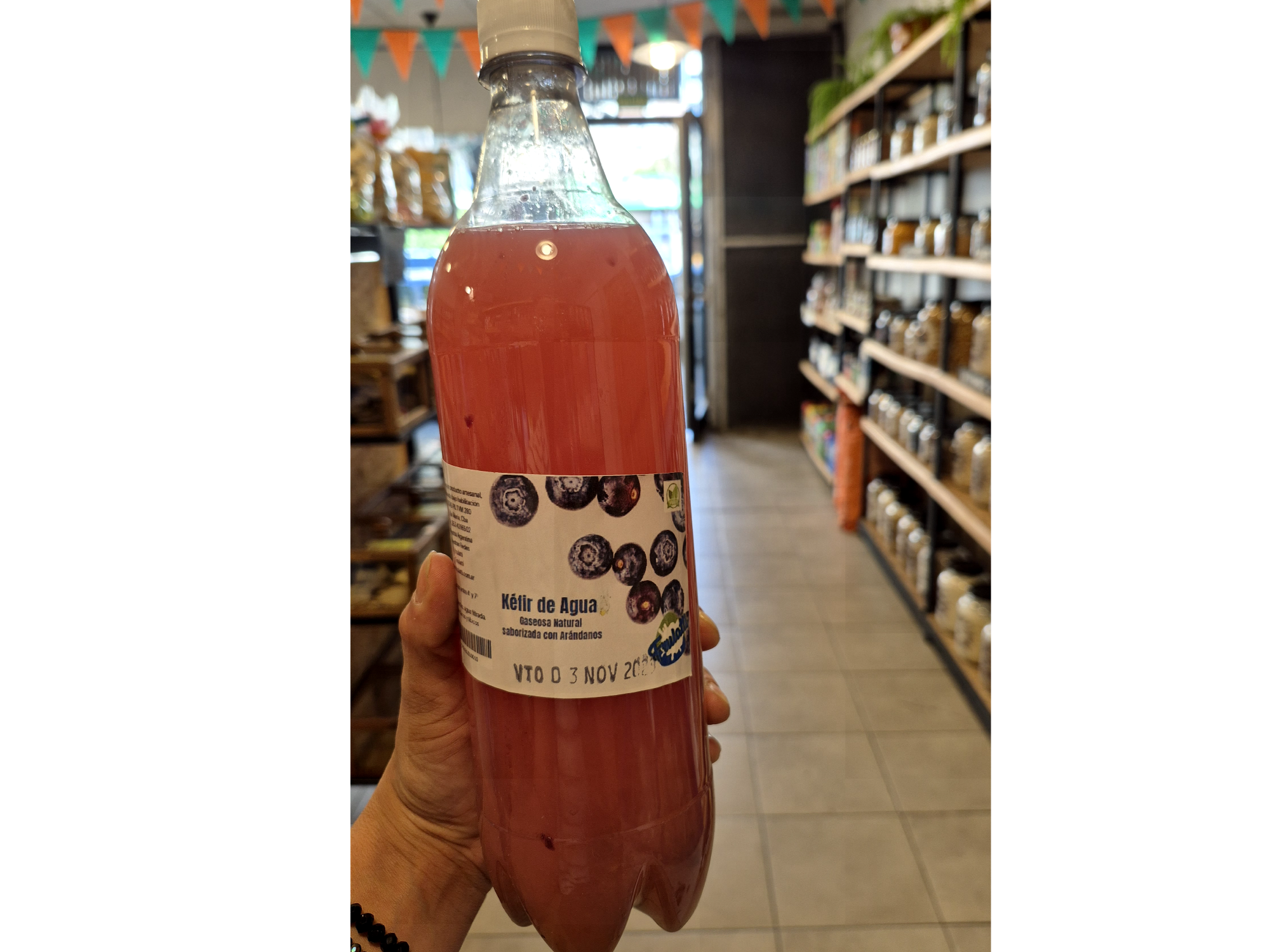 Kefir de agua  frulatti