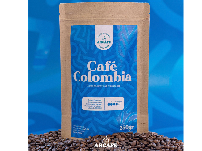 CAFE EN GRANO COLOMBIA de organica almacen saludable