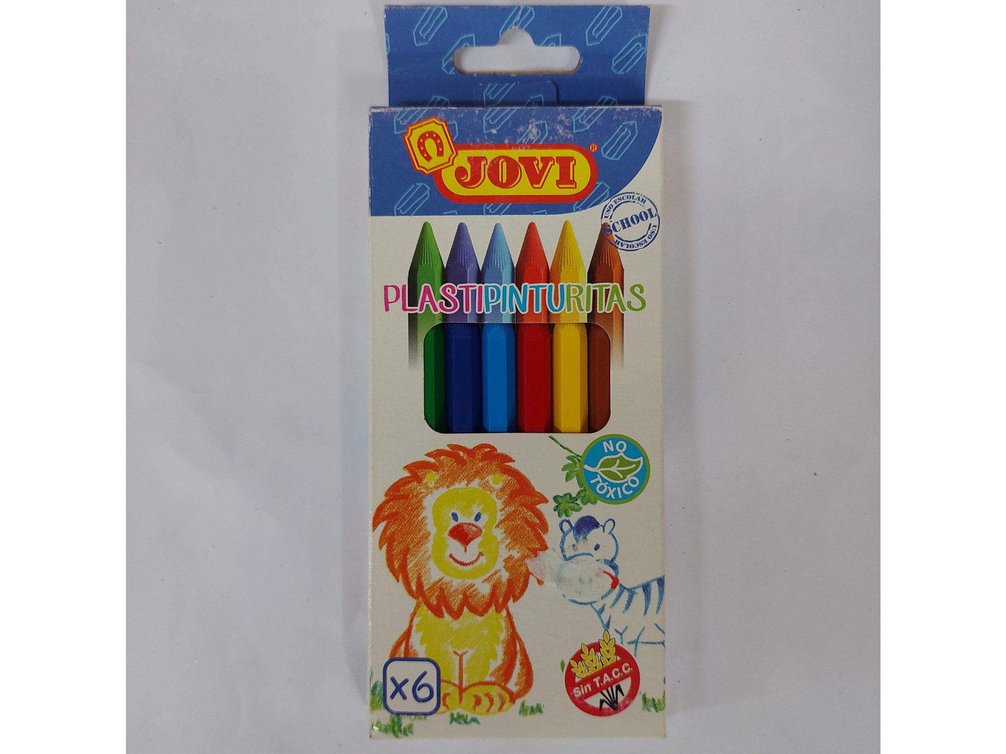 Plastipinturitas x6 sin tacc