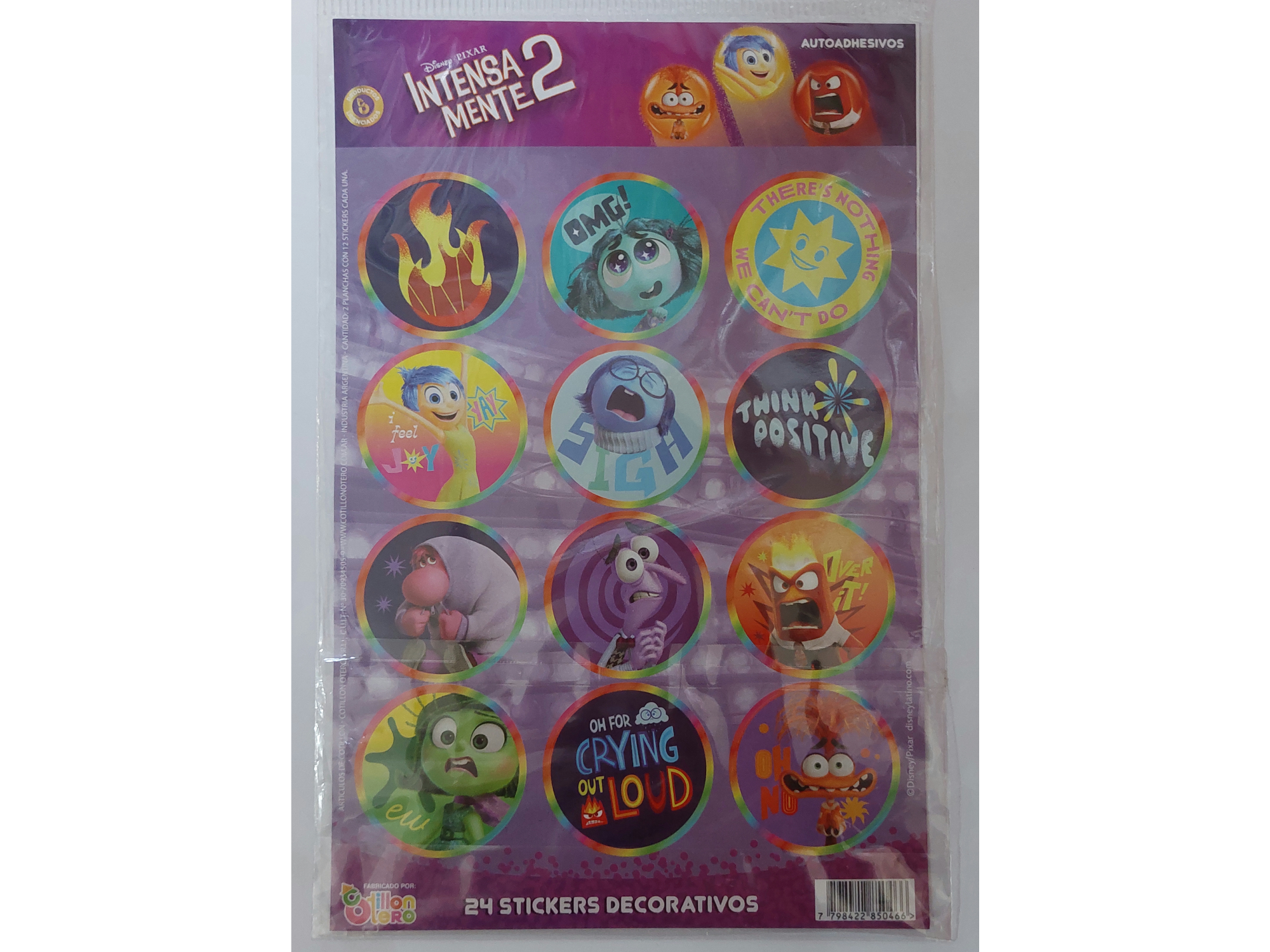 Sticker x24 INTENSAMENTE 2