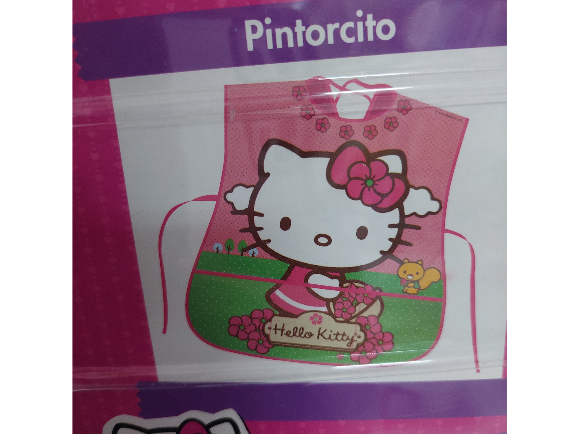 Pintorcito de "Hello kitty"