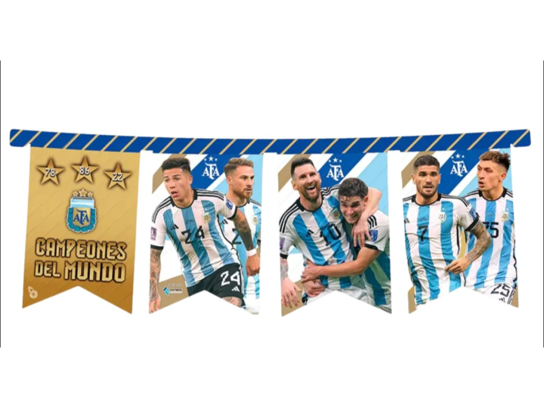 Banderin de argentina