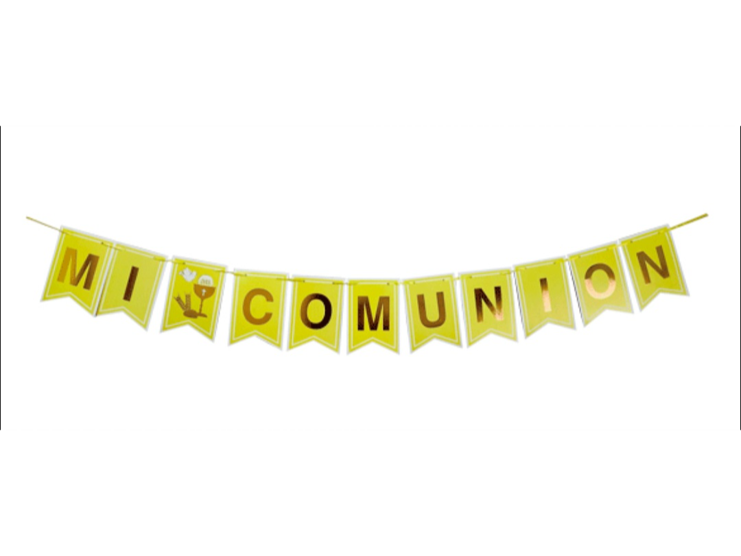 Banderin "Mi Comunion"