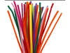 Paquete de limpia pipas x100 "Multicolor"