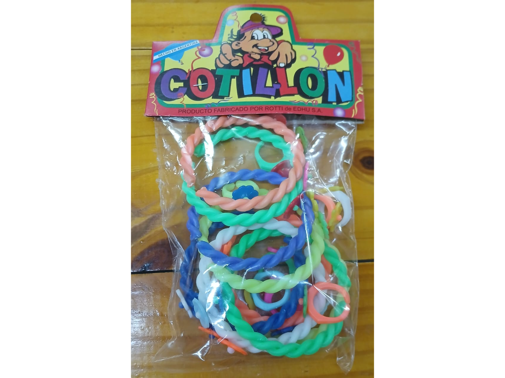 Pulceras y anillos trenzados x18