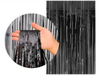Cortinas de lluvia Negra