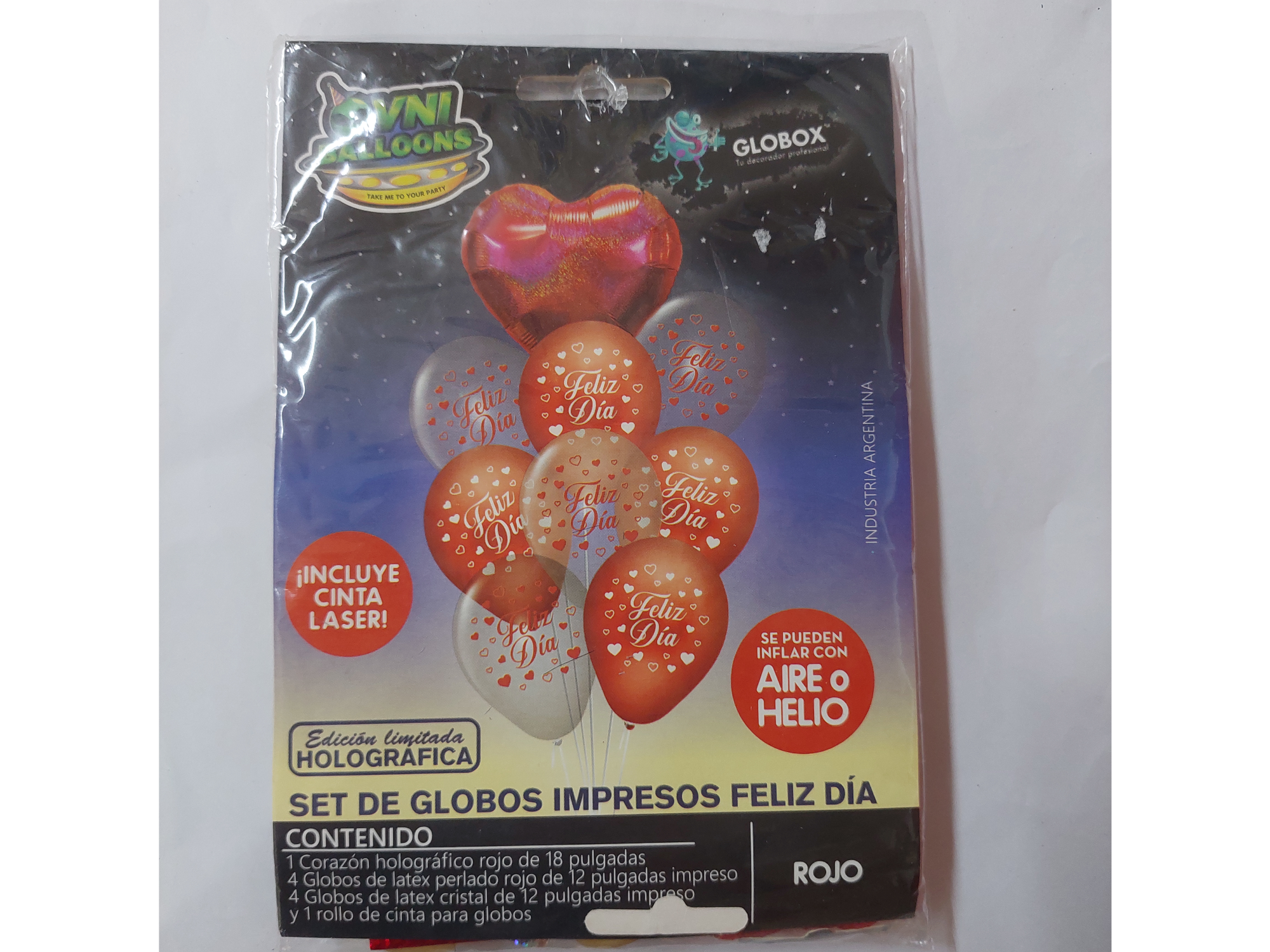 Set de globos "Feliz Dia"