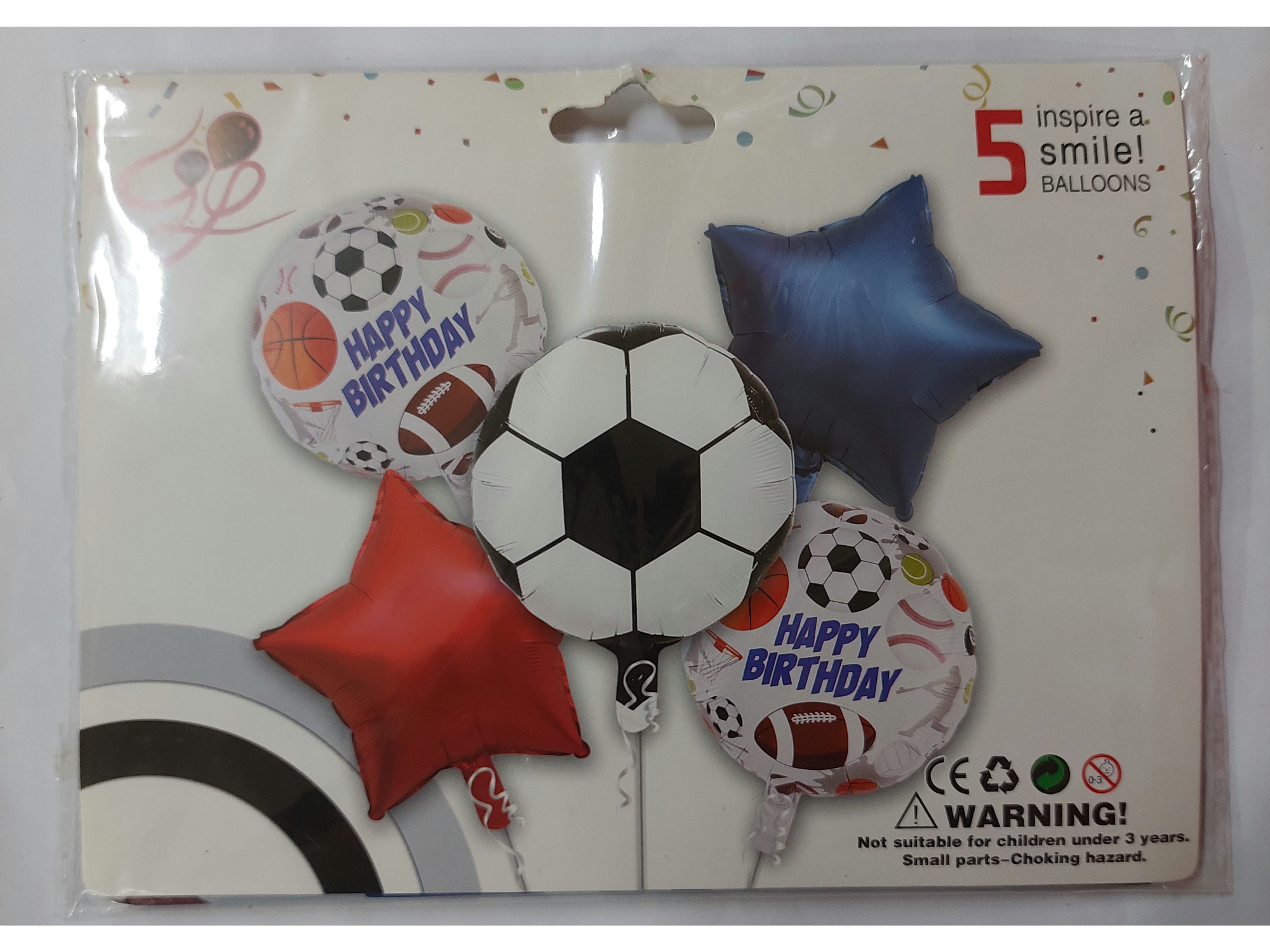 Set de globos "Deportes"