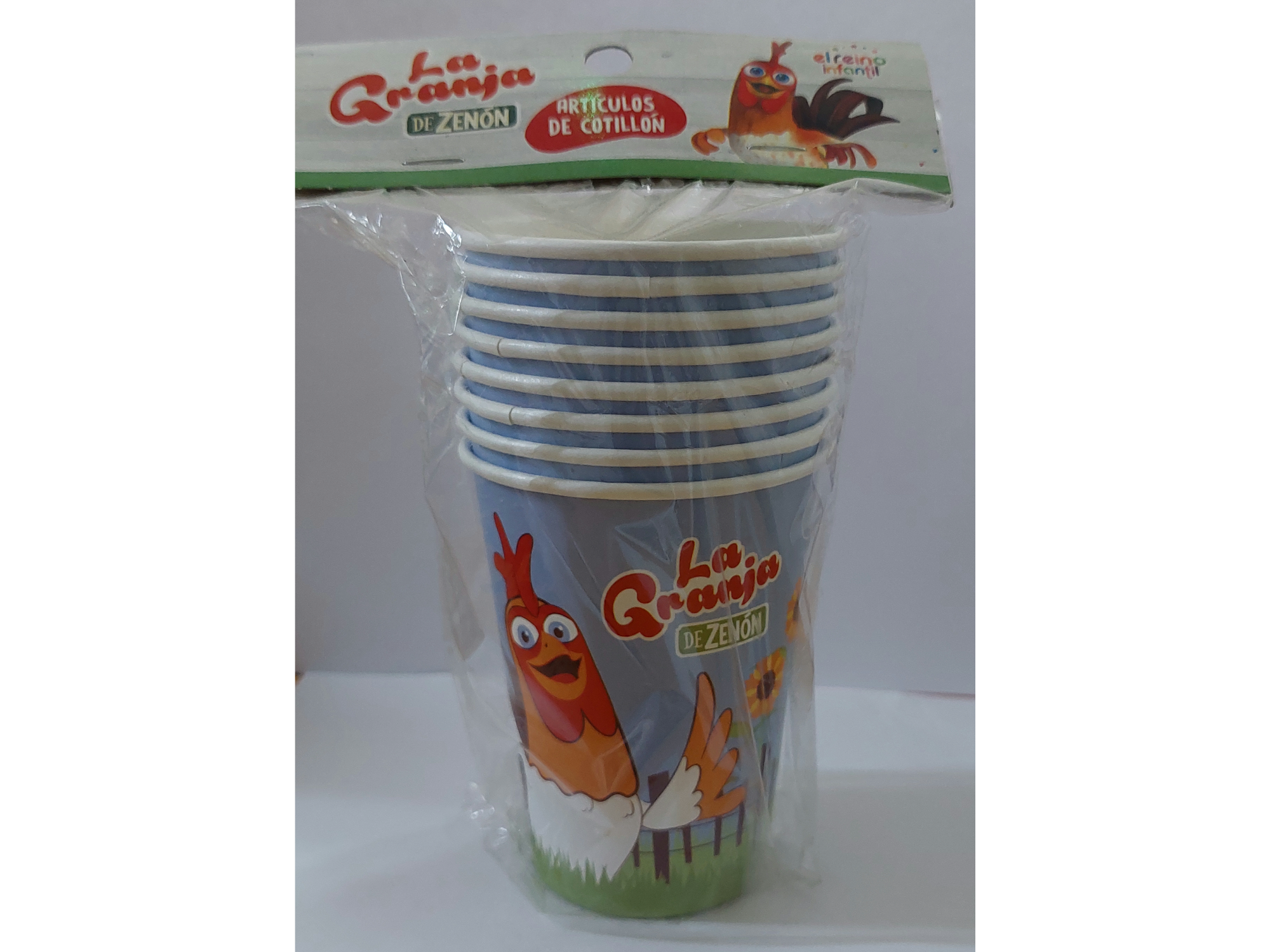 Vasos La Granja de Zenon x8
