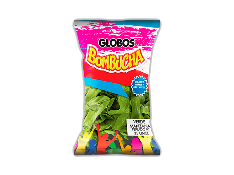 Globos verde manzana