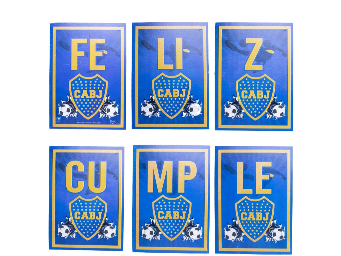 Banderin de boca