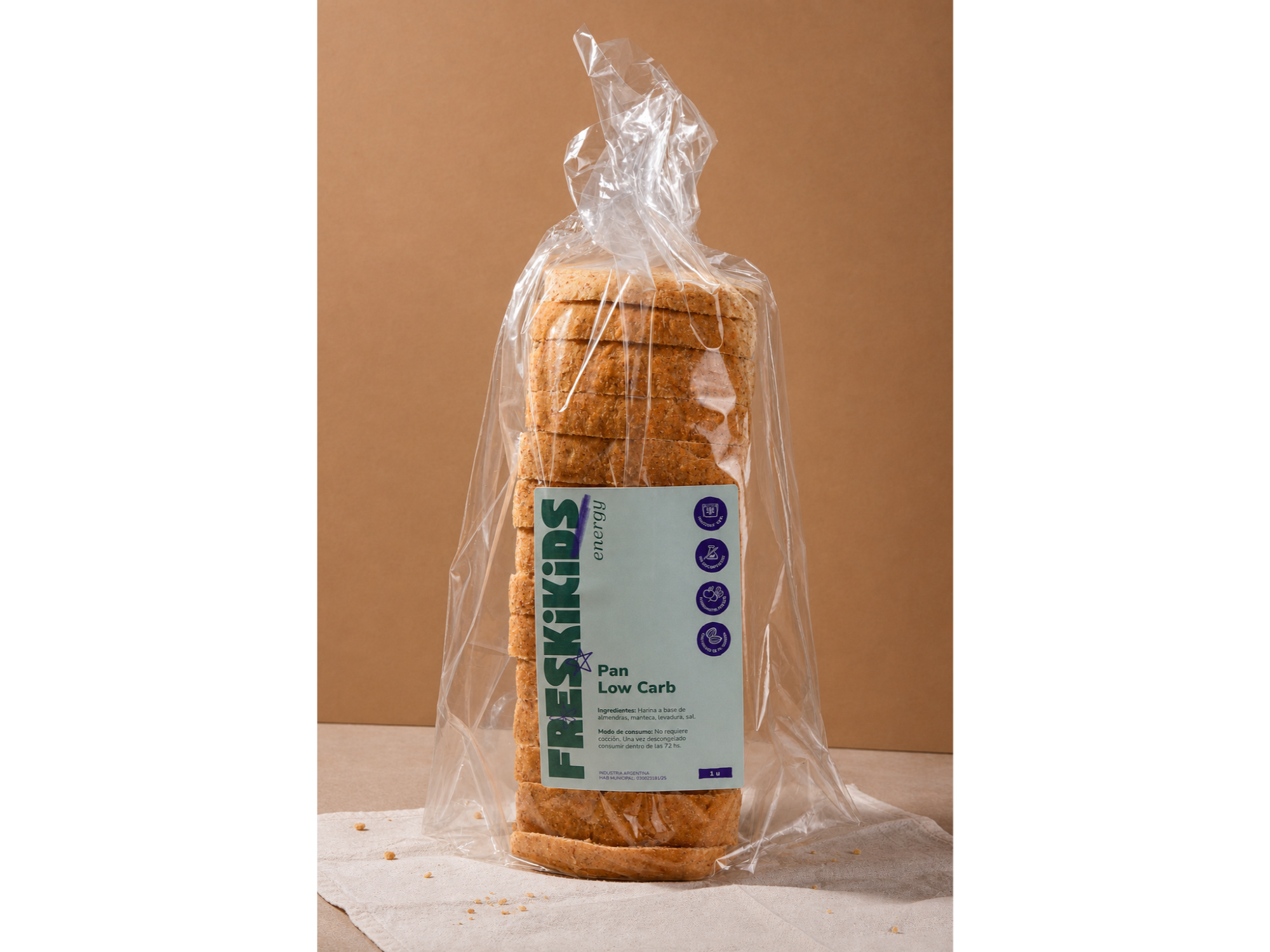 PAN LOW CARB de FRESKIKIDS