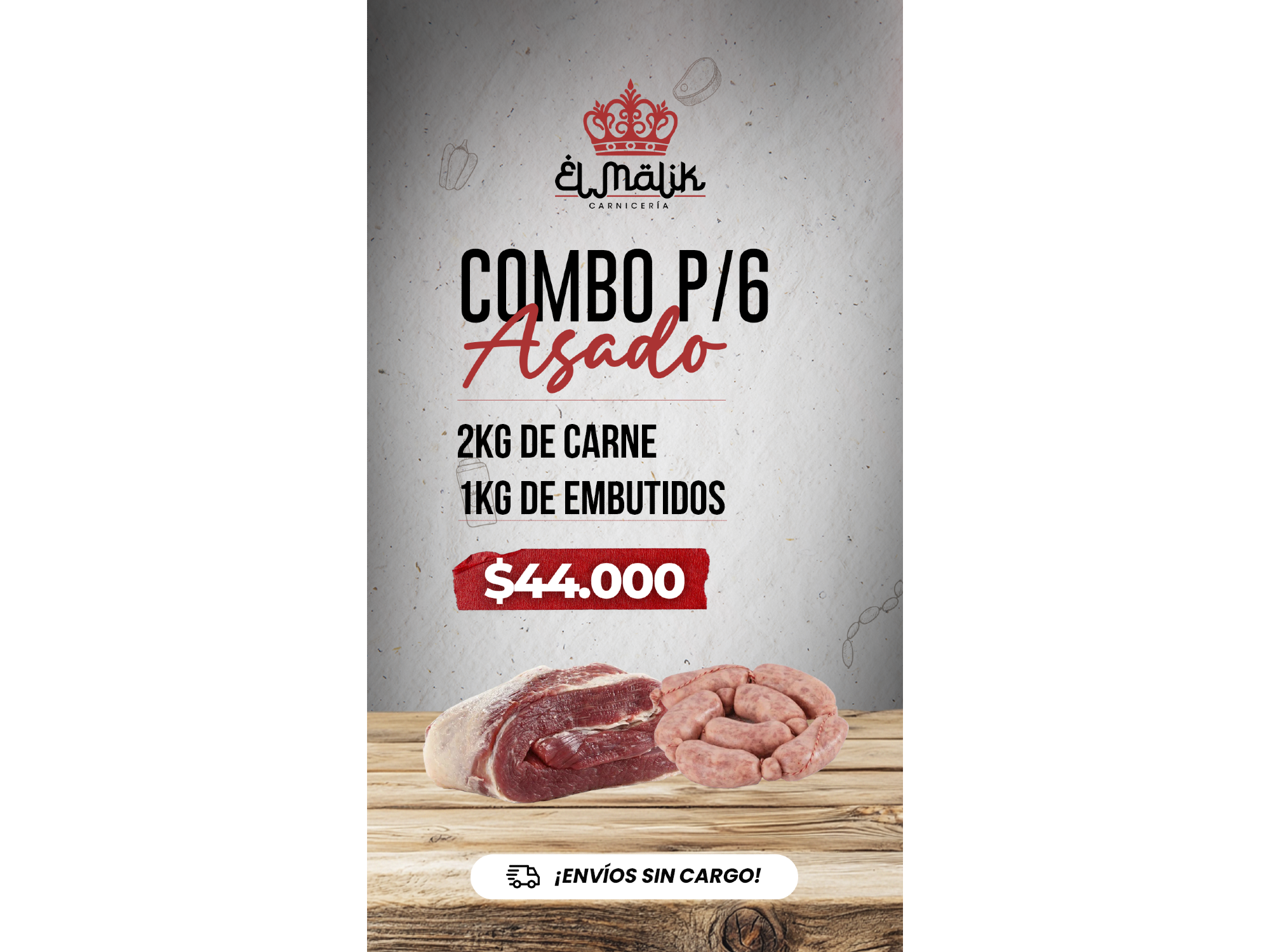 COMBO PARA 6
