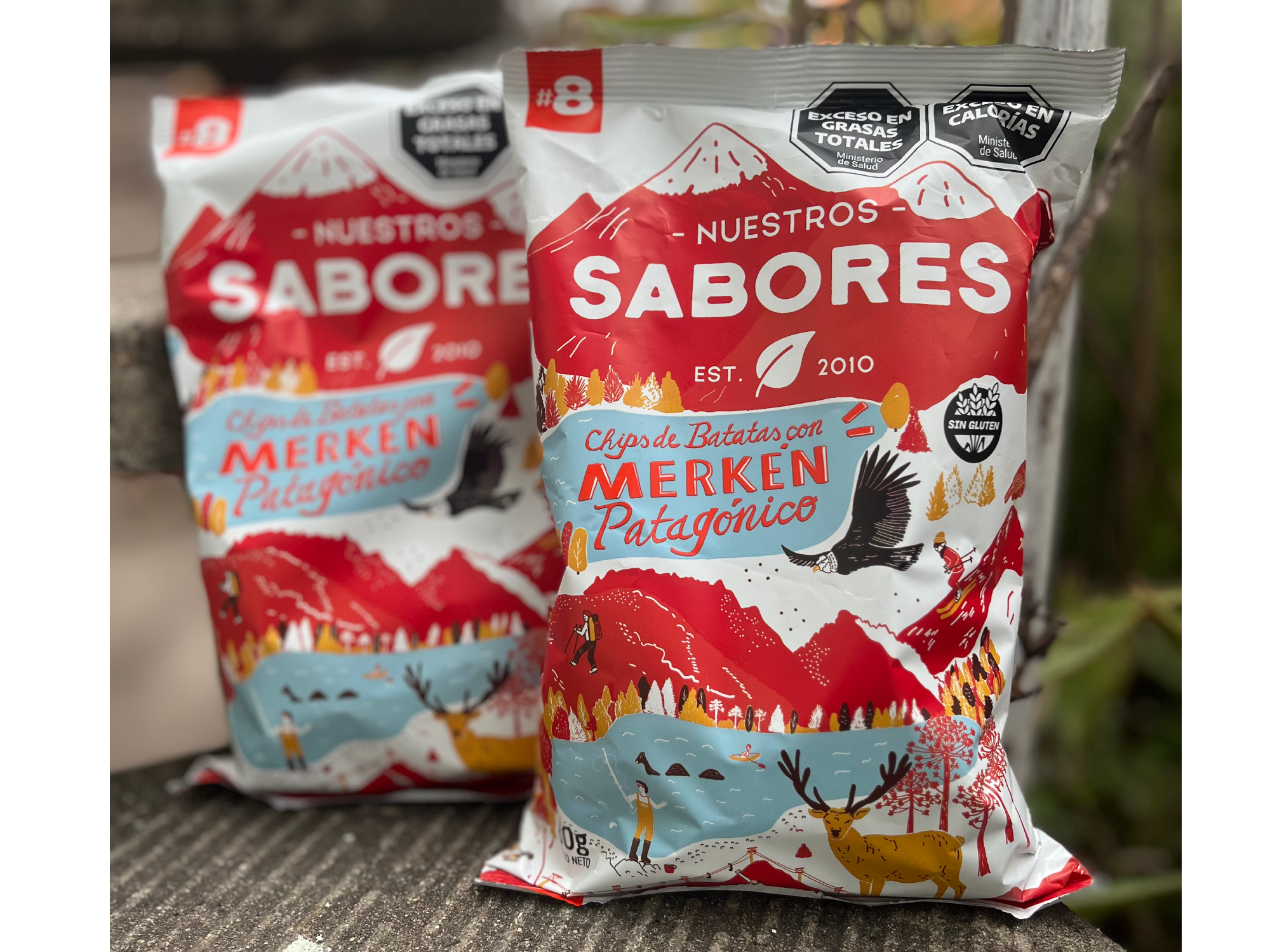Chips de batata con marken Patagonico x 80gr
