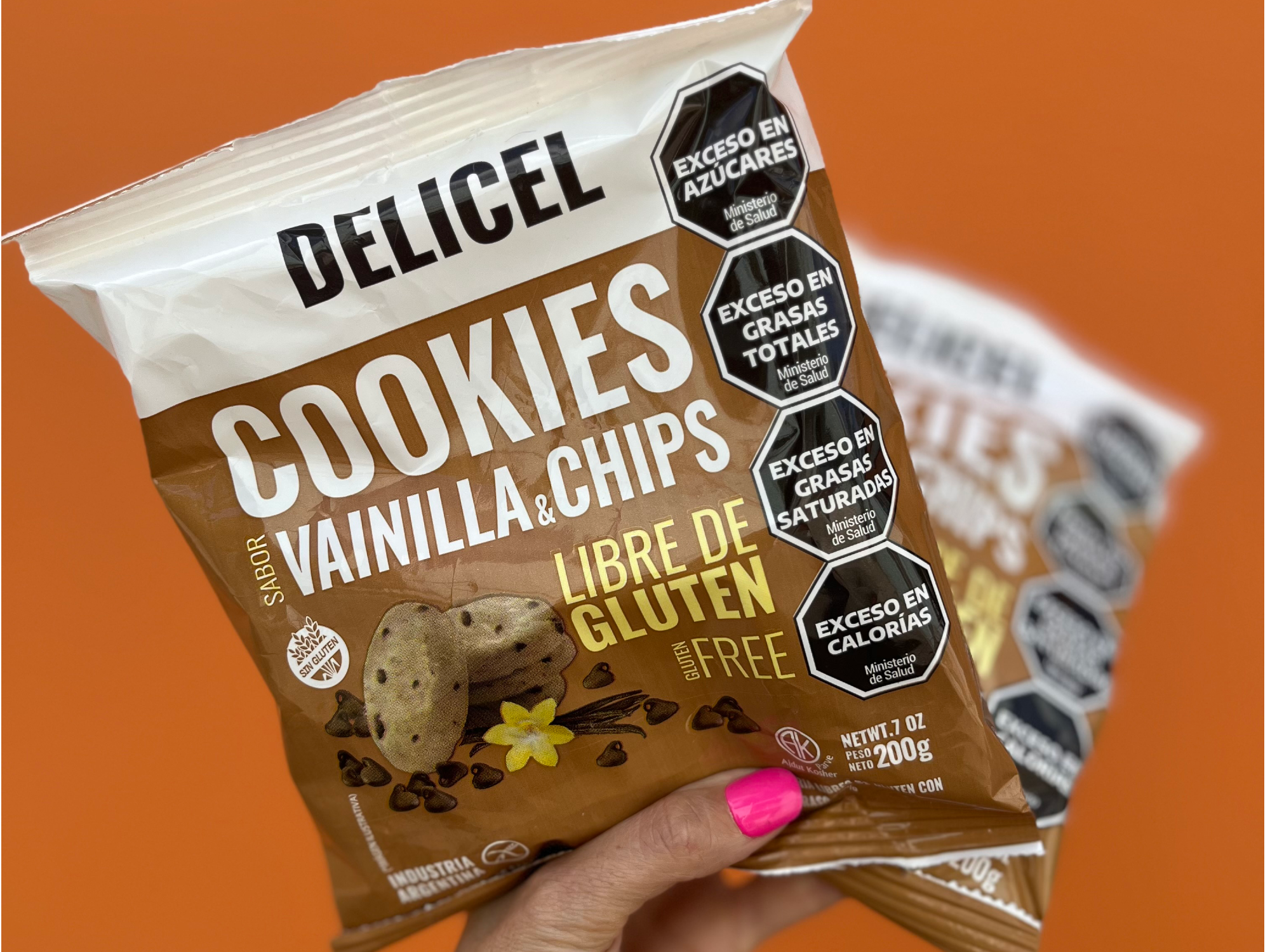 Galletas vainilla y chip de chocolate x 200gr