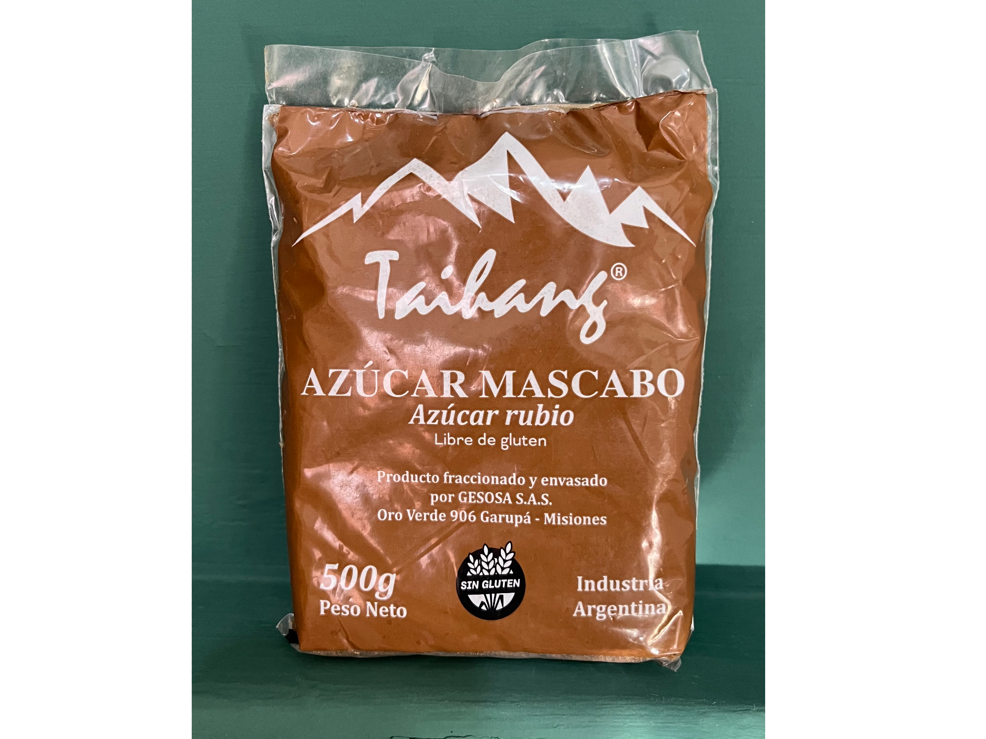 Azucar mascabo x 500grs SIN TACC