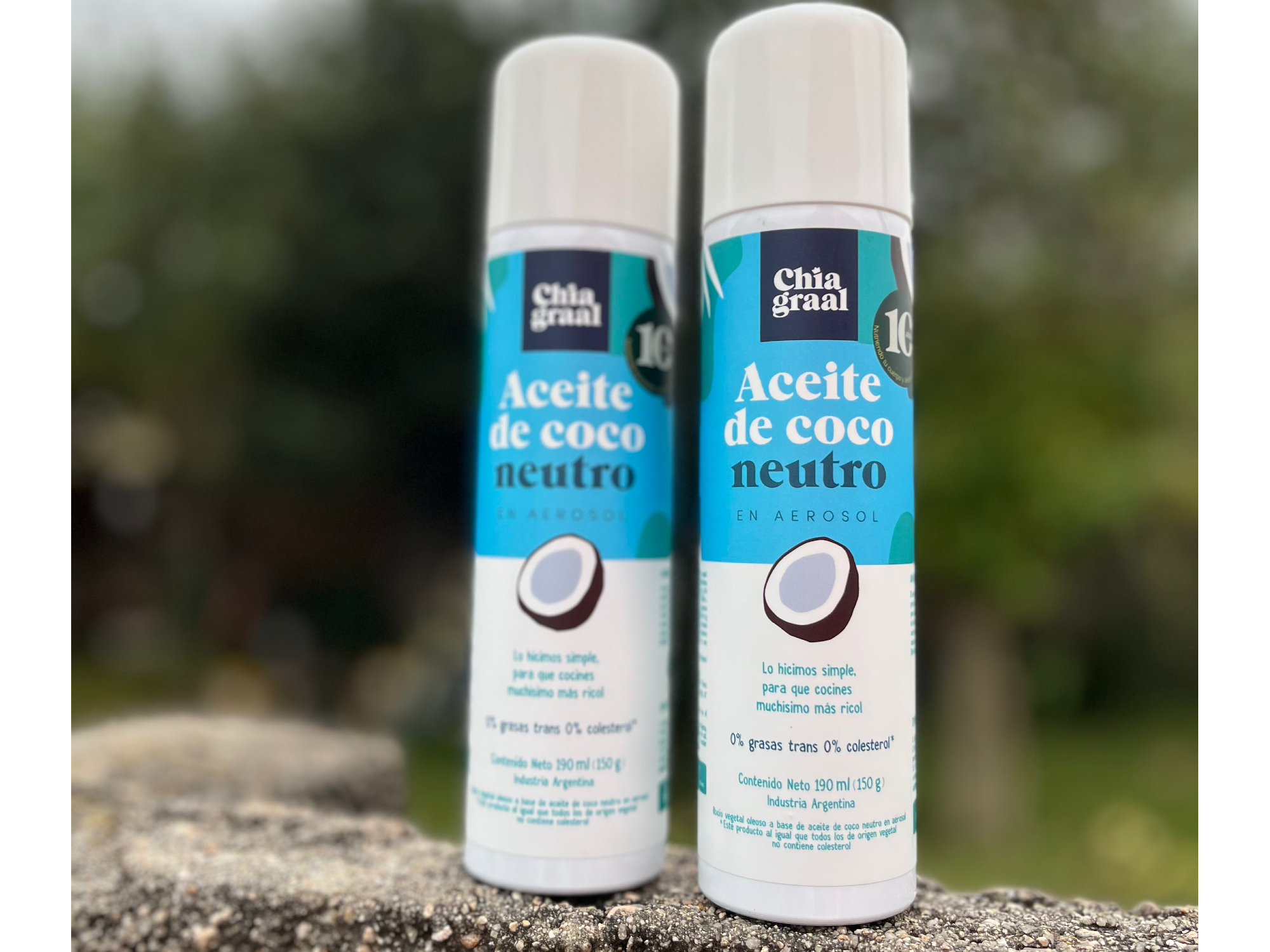 Aceite de coco neutro - aerosol x 190ml