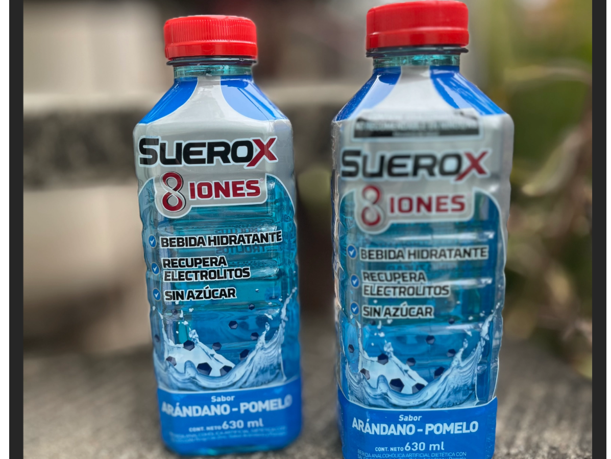 SUEROX - jugo hidratante sabor arándanos/pomelo  x630ml