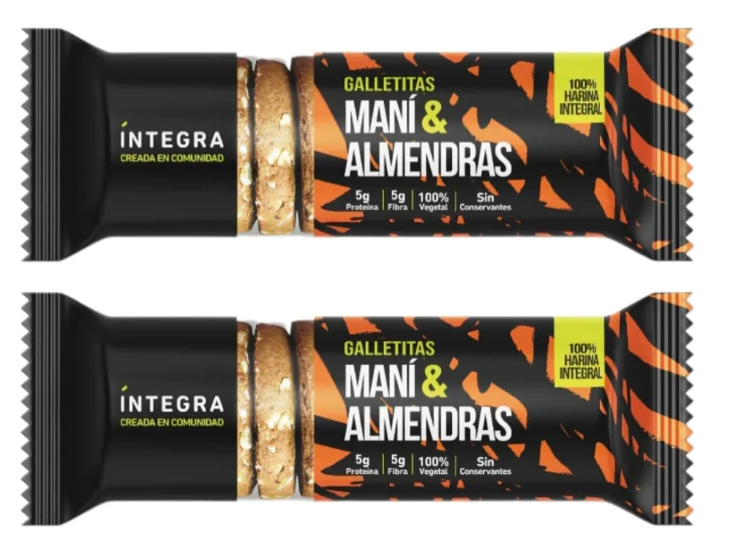 Galletitas mani y almendra x 200grs