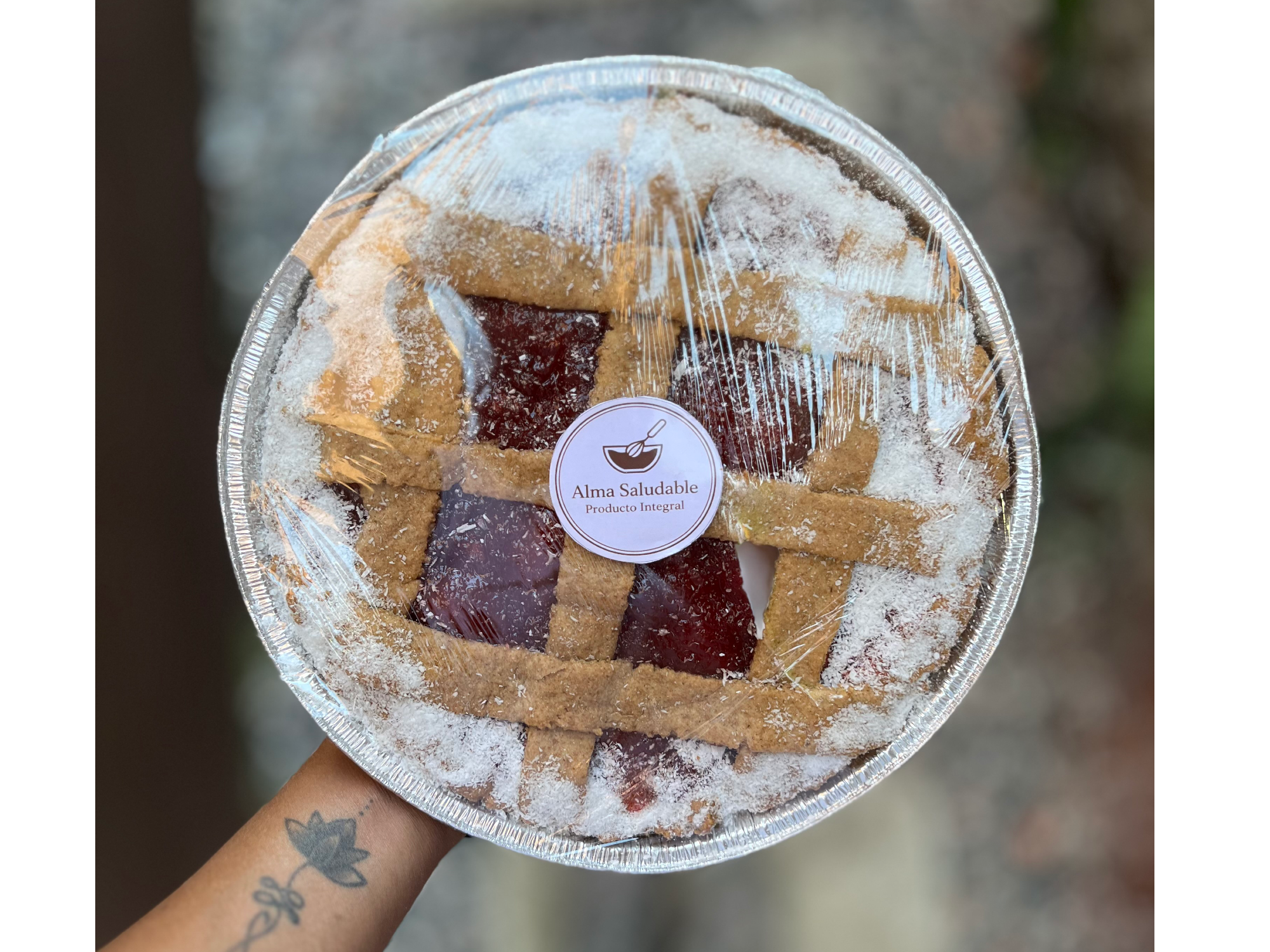 Pastafrola dulce de leche (23cm)