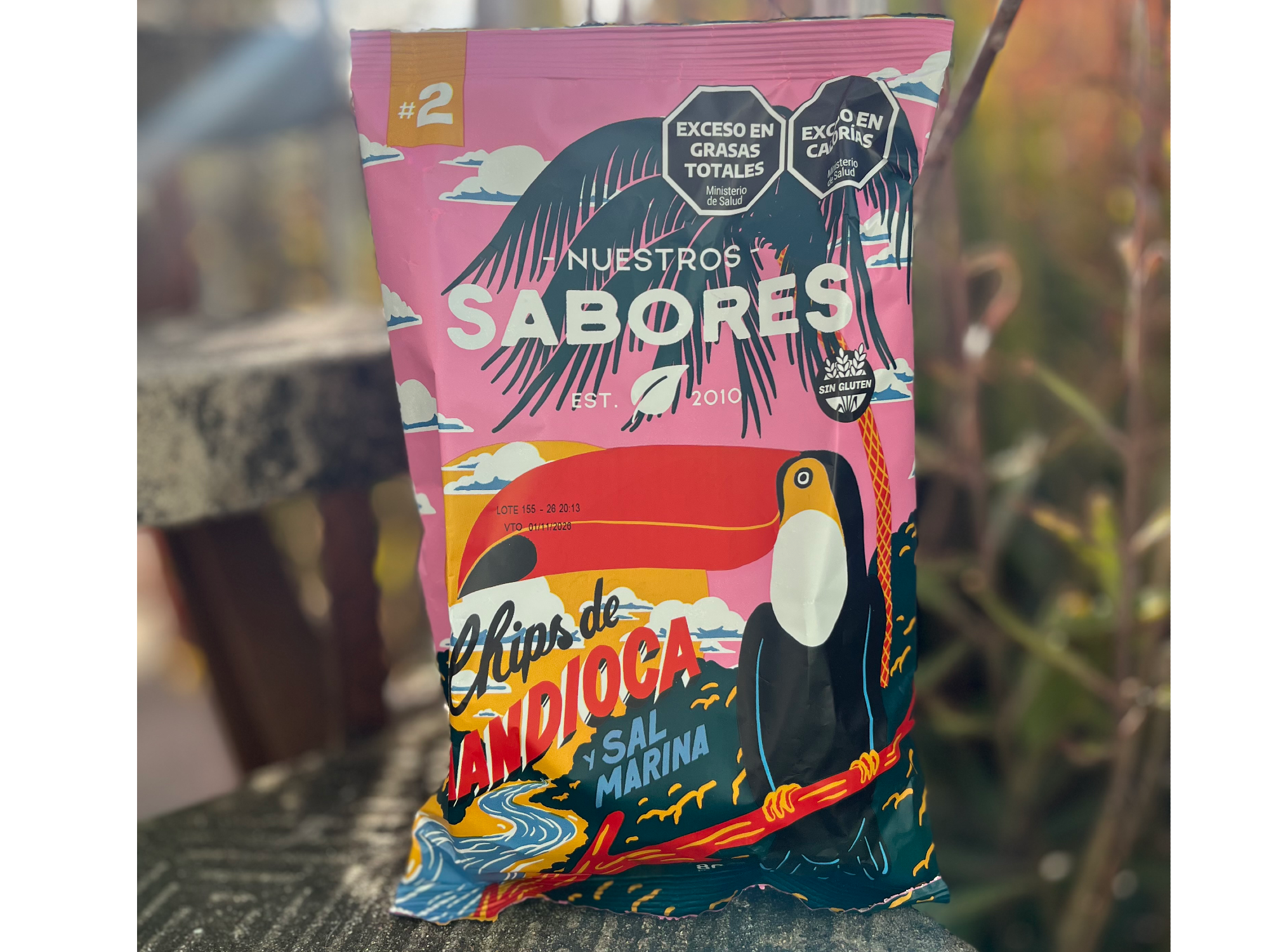 Chip de mandioca x80gr