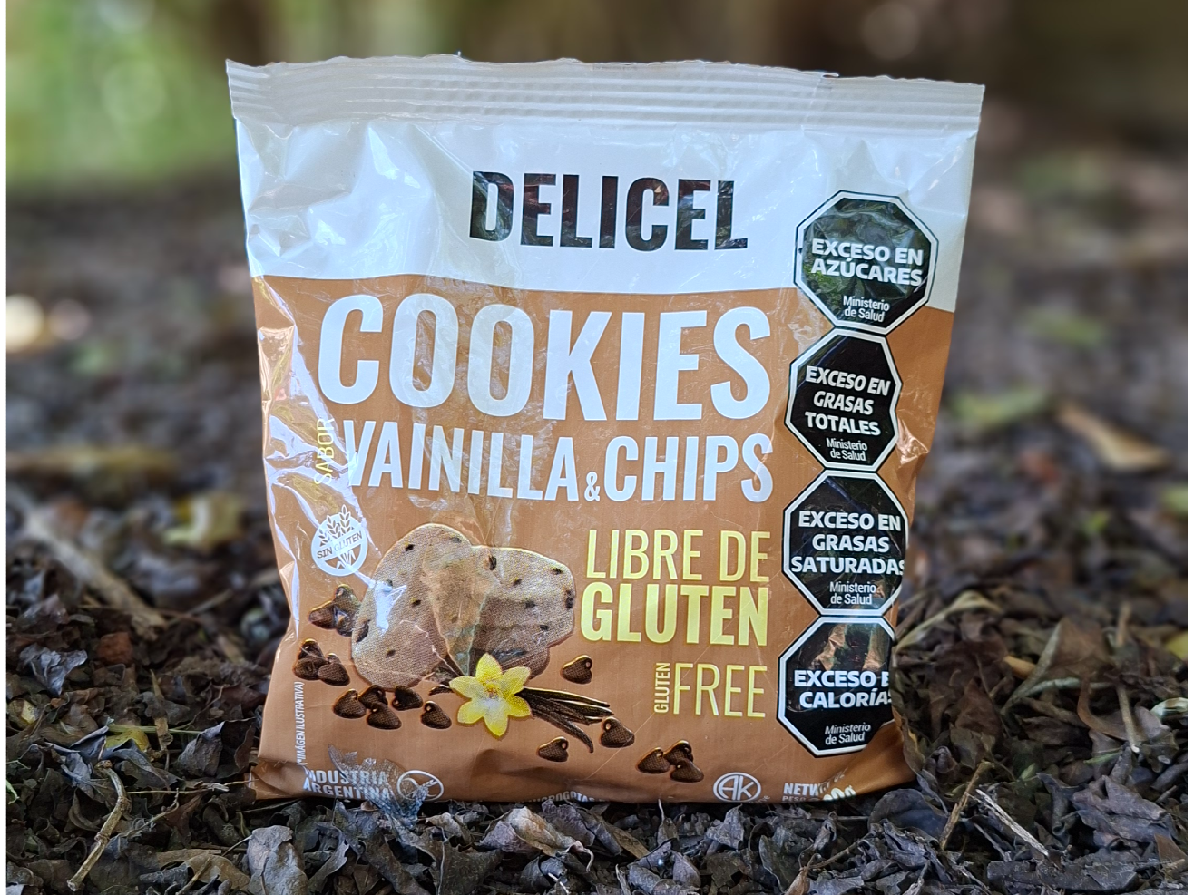 Galletitas sabor vainilla y chip de chocolate x 200grs