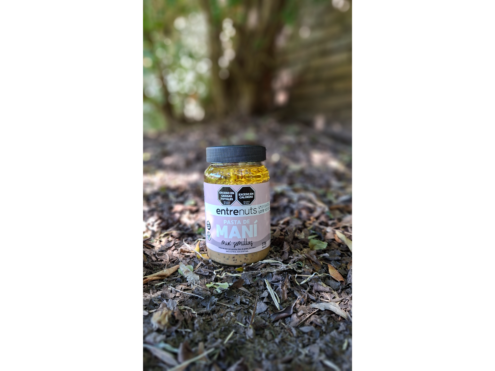 Pasta de maní con semilla x 370grs