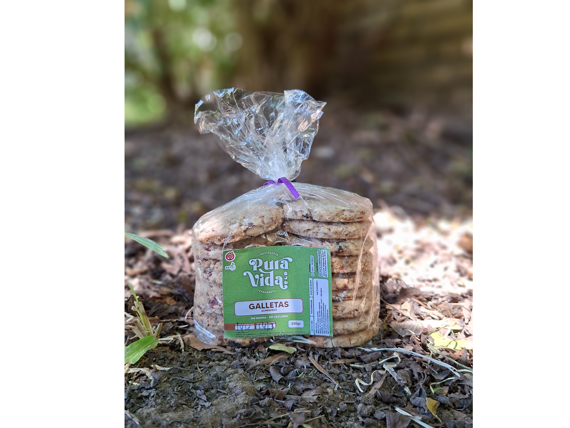 Galletas almendras y arandanos x 250grs