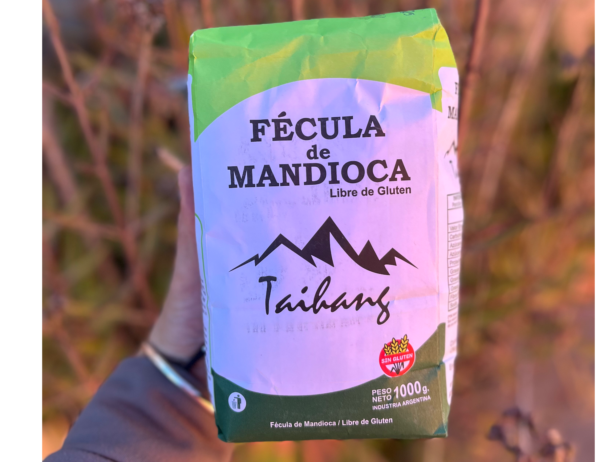 Fécula de mandioca TAIHANG x1kg