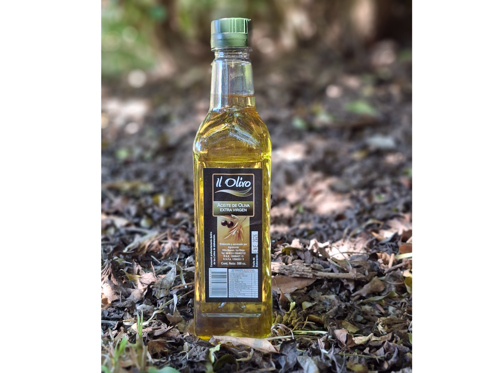Aceite de oliva extra virgen - IL OLIVO - x 500 ml