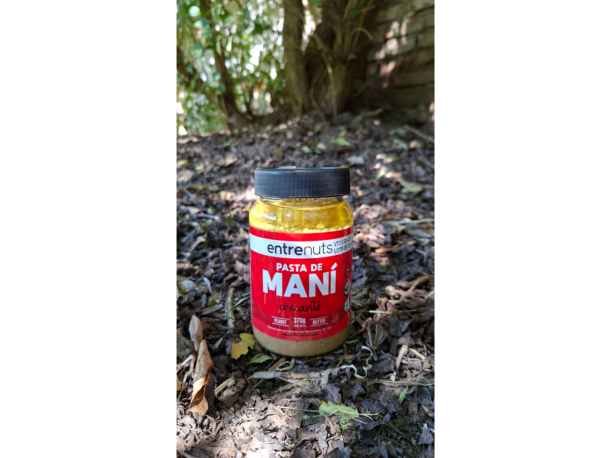 Pasta de maní crocante x 370grs