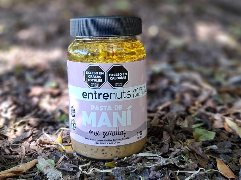 Pasta de maní con semilla x 370grs
